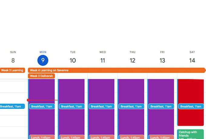manage your calendar and your email